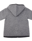 Toggle Coat with Hood Medium Grey/Dark Grey