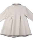 Inverted Pleat Coat Crude/Nude