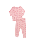 Bamboo  PJ Set Candy Cane Bows