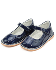 Violette Petal Mary Jane Patent Navy