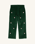 Critter Prep School Pant Corduroy Grier Green/ Santa