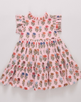 Girls Jennifer Dress Multi Flower