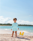 Price Pool Romper Edisto Egg Blue