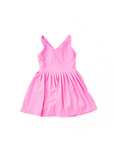 Pleated Active Pink Dress