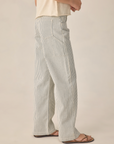 Teen Wide Leg Pant Railroad Stripe