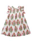 Girls Jaipur Dress Pink Bellflower