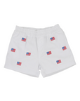 Critter Sheffield Shorts Worth Avenue White/Flag