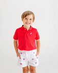 Critter Sheffield Shorts Worth Avenue White/Flag