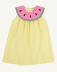 Sleeveless Tabitha's Teachers Pet Dress Lake Worth Yellow/ Hamptons Hot Pink/Gibson Island Green