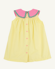 Sleeveless Tabitha's Teachers Pet Dress Lake Worth Yellow/ Hamptons Hot Pink/Gibson Island Green