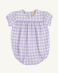 Blythe Bubble Pima Lauderdale Lavender Gingham