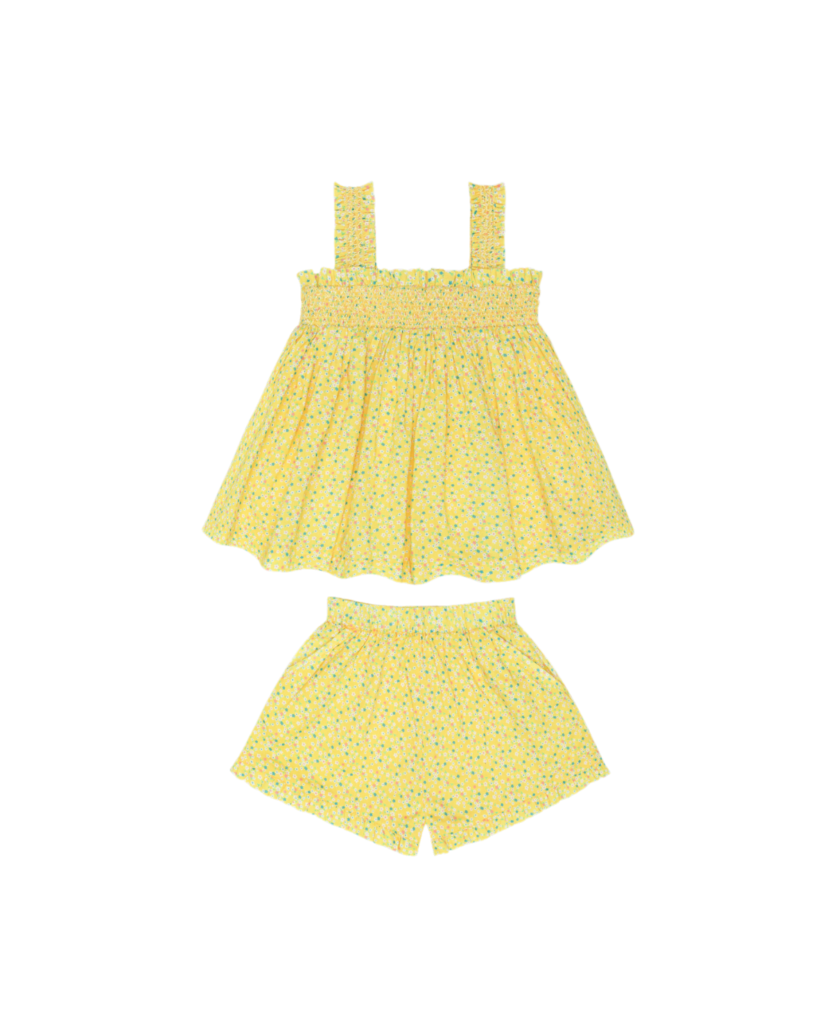 Girls Petit Fleur Top And Short Set