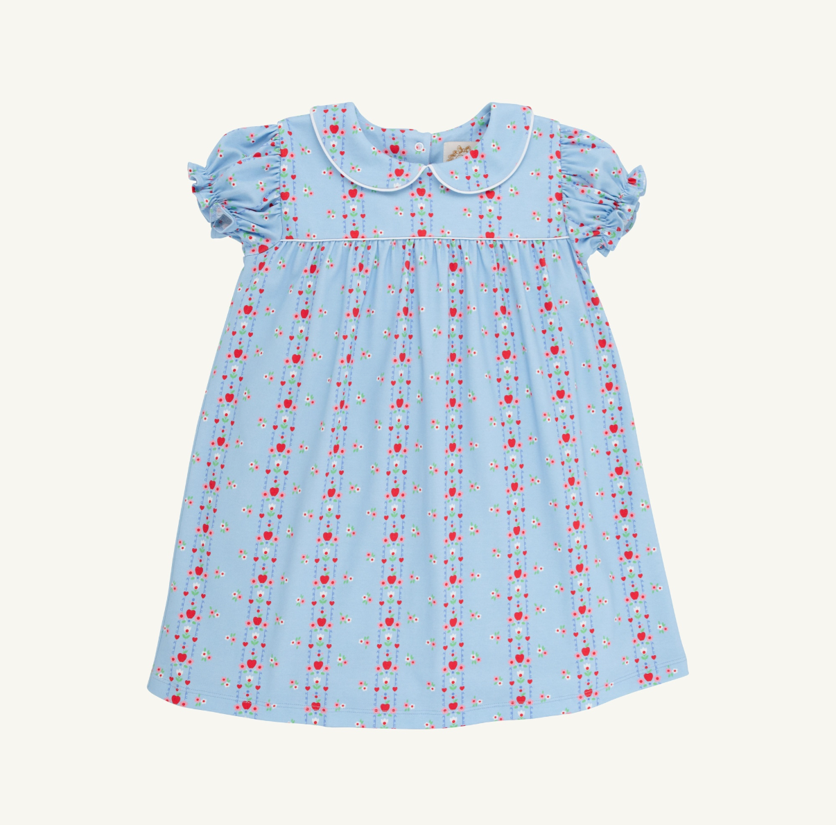 Holly Day Dress Pima First Day Flowers