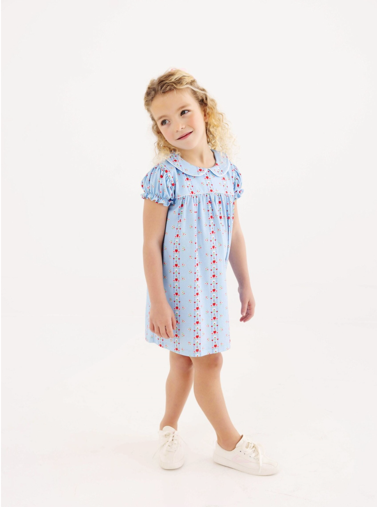 Holly Day Dress Pima First Day Flowers