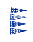 Back-to-School Pennants Rockefeller Royal