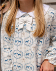 Long Sleeve Banks Bows Dress Horse Bits and Bows