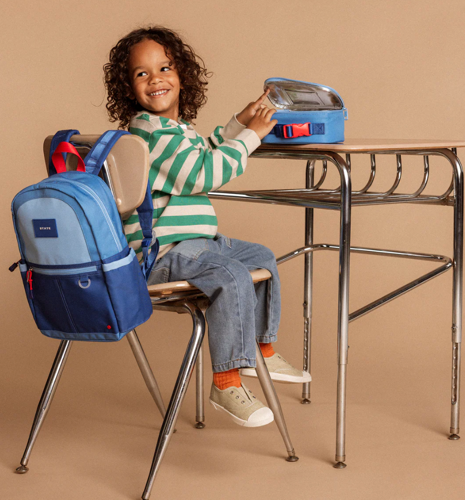 Kane Mini Backpack Blue/LightBlue Colorblock