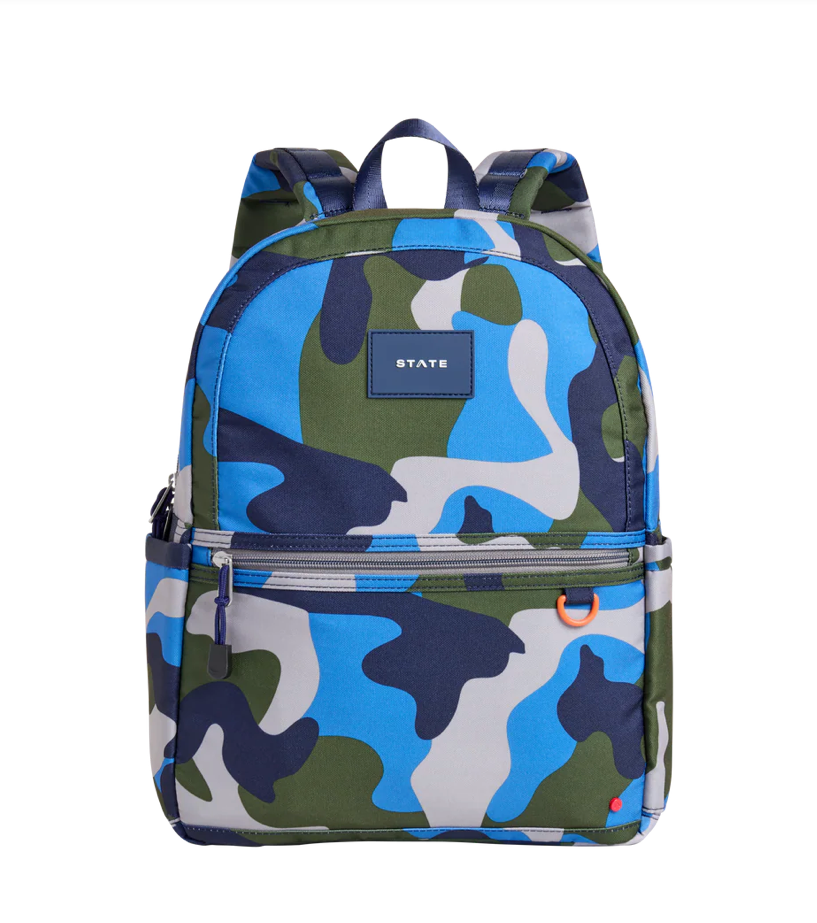 Kane Double Pocket Backpack Travel Camo