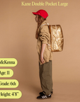 Kane Double Pocket Large Backpack