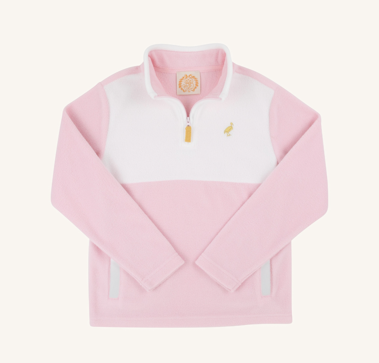Hayward Half zip Fleece Sandpearl Pink