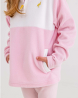 Hayward Half zip Fleece Sandpearl Pink