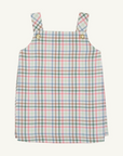 Pleated Ginny Jumper Manalapan Plaid