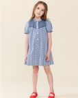 Girls Lucia Dress Light Blue Carnation