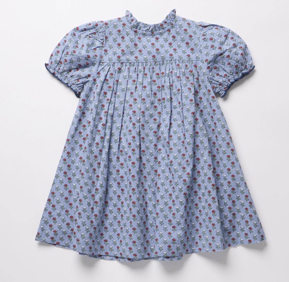 Girls Lucia Dress Light Blue Carnation