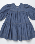 Girls Sawyer Dress Chambray