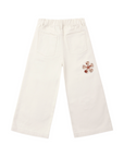 Straight Leg Pant Daisy Patches
