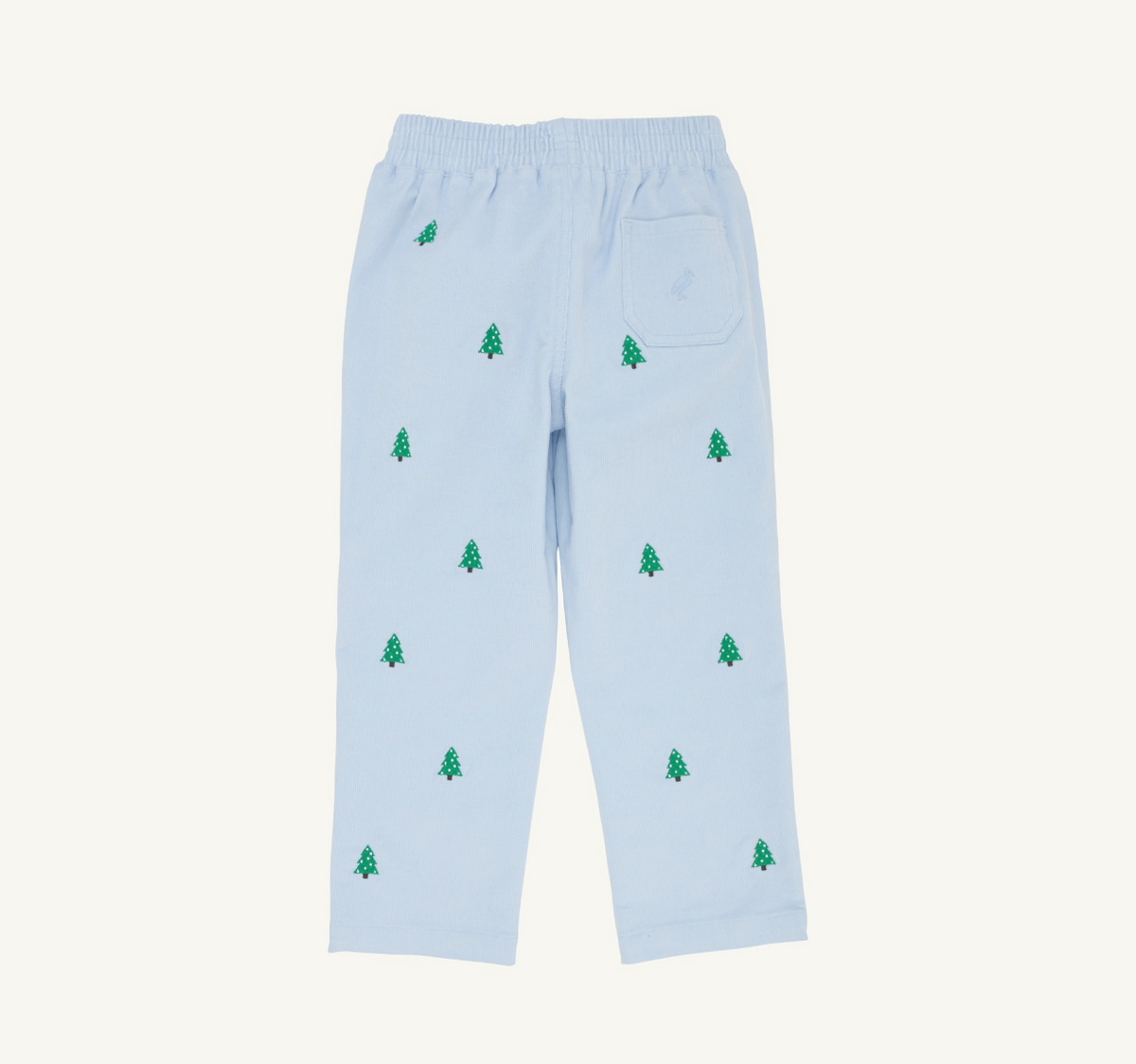 Critter Sheffield Pants Corduroy Buckhead Blue/ Christmas Trees