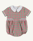 Brently Bubble Richmond Red/ Kiawah Kelly Green Gingham