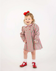 Della Marie Dress Richmond Red/Kiawah Kelly Green Gingham