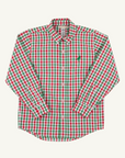 Deans List Dress Shirt Richmond Red/Kiawah Kelly Green Gingham
