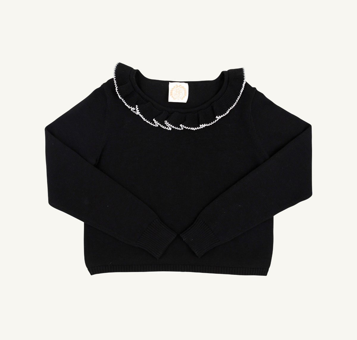 Reece Ruffle Sweater Newport Night