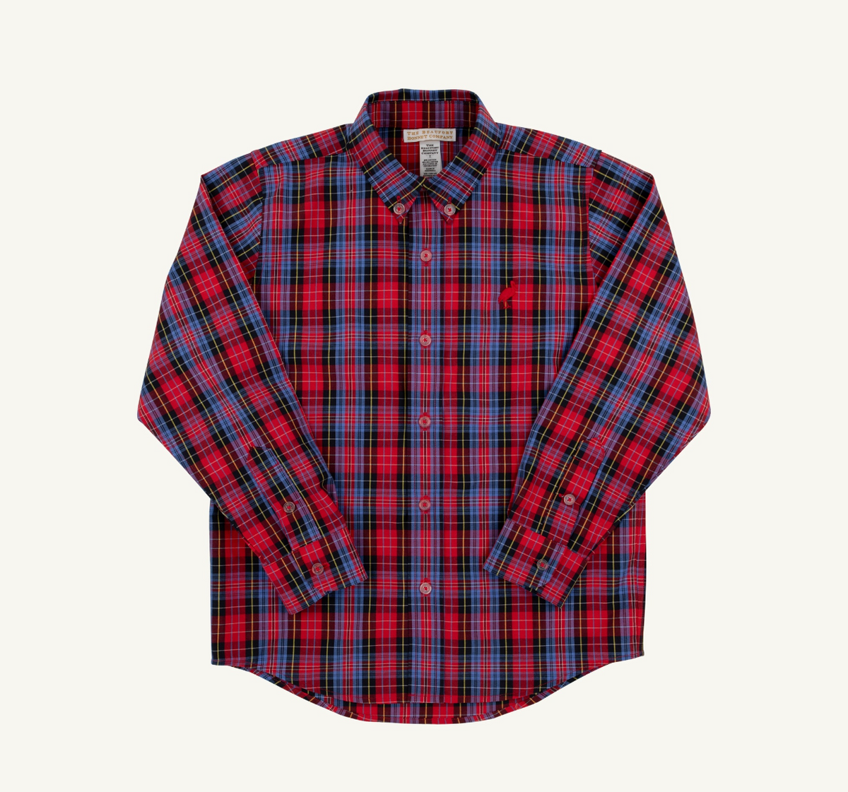 Dean's List Dress Shirt Bucktown Tartan Richmond Red