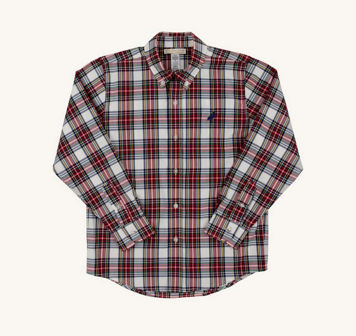 Deans List Dress Shirt Paris Pike Plaid/Nantucket Navy