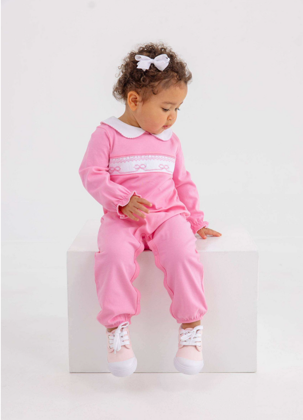 Rigsby Romper Hamptons Hot Pink