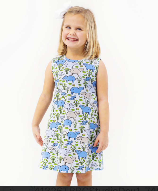 Sleeveless Polly Play Dress Bal Harbour Hippo