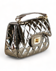 Crossbody Metallic Quilted Purse