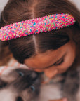 Padded Sprinkles Headband - Confetti Hair Band