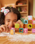 MicroMAGS Gingerbread House 24 Piece Travel Set