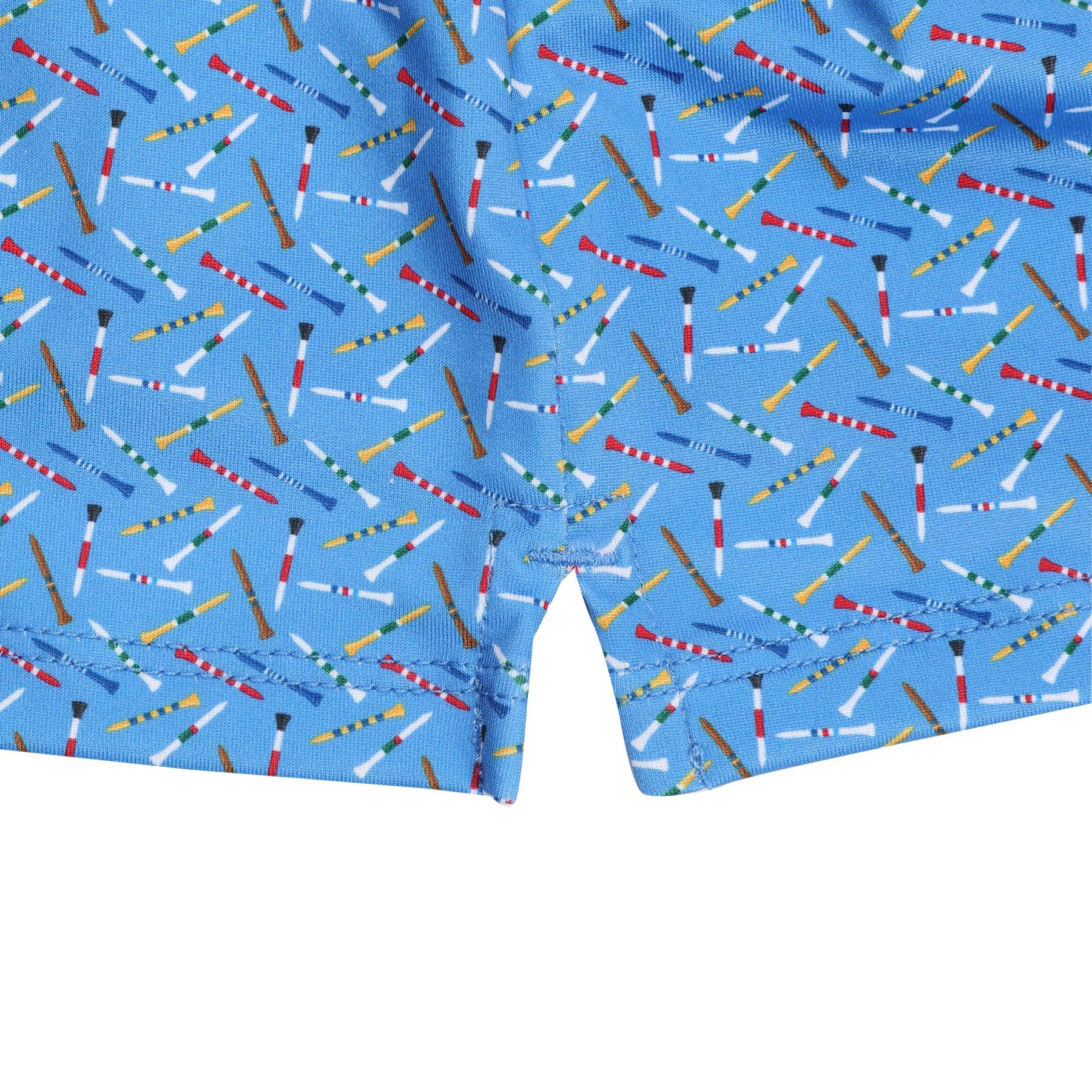 Youth Albatross Polo - Golf Tees All-Over Print on Azure
