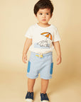 Recycled Cotton Frenchie Baby T-Shirt