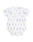 Blue Balloons Print Bubble