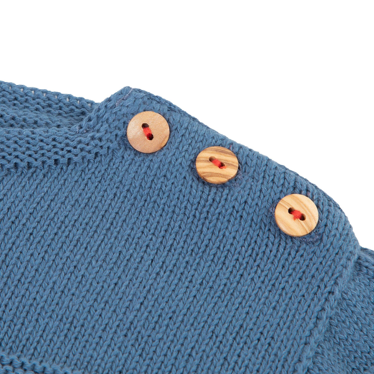 Storm blue foam sweater
