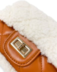 Sherpa Mixed Quilted Purse