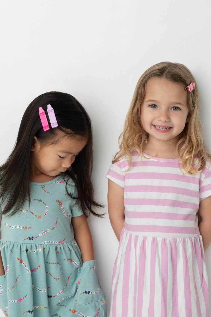Crayon Acetate Clip Set