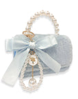 Furry Purse w/ Charm (3 Colors)