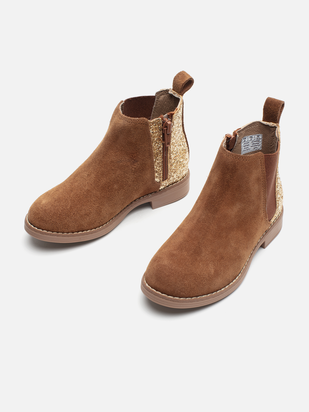 Olivia Camel Chelsea Boots